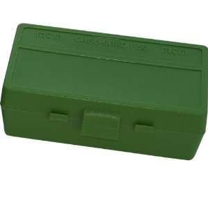    MTM 380/9MM Cal 50 Round Flip Top Ammo Box: Sports & Outdoors