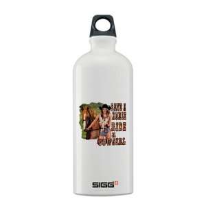  Sigg Water Bottle 0.6L Country Western Lady Save A Horse 