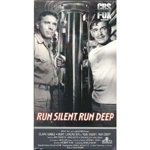 Run Silent Run Deep [Beta Format Video Tape] (1958) Clark Gable; Burt 