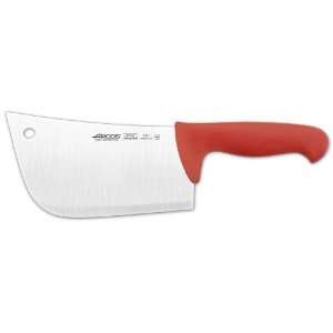  Arcos 8 Inch 190 mm 530 gm 2900 Range Cleaver, Red 
