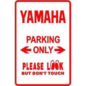  YAMAHA PARKING motorcycle sports import sign: Home 