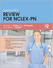 Lippincotts Review for NCLEX PN, (1451153333), Timby, Textbooks 