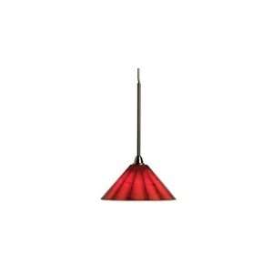  Hampstead Lighting   5441  OZY PENDANT ZEBRANO RED