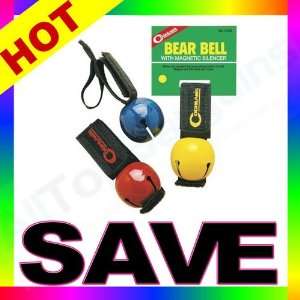  Coghlans Bear Bell With Magnetic Silencer Hiking Safety 
