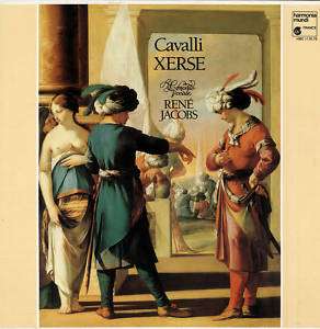 René JACOBS, CAVALLI Xerse French box 4 LPs H.M. 1175/8  