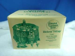 Dept 56 Dickens Village Old Globe Theatre #58501 (1183)  