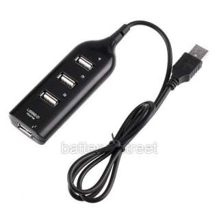 PORT USB 2.0 High Speed HUB Expansion Splitter Adapter for PC and 