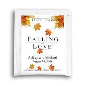  Falling In Love   Leaves Cascading Wedding Tea Favors 