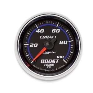  Auto Meter 6106 Cobalt 2 1/16 0 100 PSI Mechanical Boost 