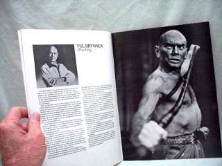 YUL BRYNNER THE KING AND I PROGRAM  
