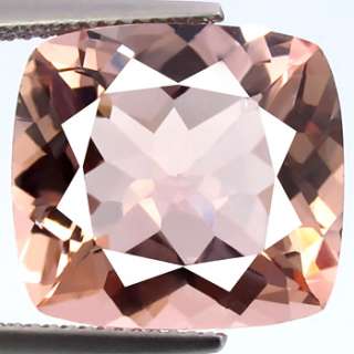 12.52ct IF~ HUGE SPARKLING NATURAL AAA+ PINK MORGANITE AWESOME EARTH 