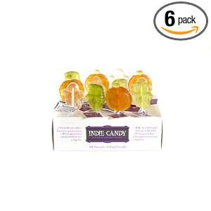 Indie Candy Halloween Hard Candy Lollipop, Assorted Flavors, 2 Ounce 