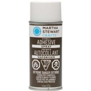  Martha Stewart 32203 4 1/2 Ounce Stencil Adhesive Spray 