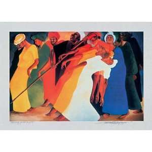 Bernard Hoyes   Dancing for the Lord open edition signed:  