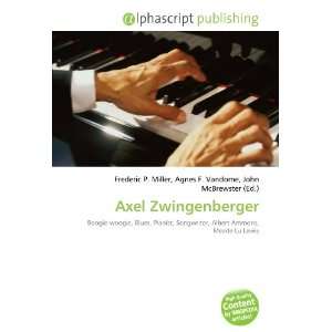  Axel Zwingenberger (9786132656339) Books