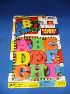 Jaru Magnetic Letters 26 Pieces ABCs #1405  