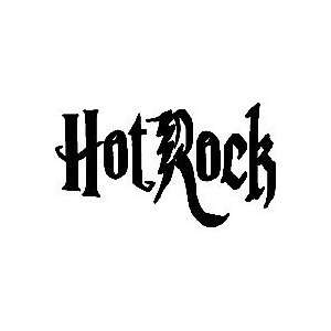  HOT ROCK BAND WHITE LOGO DECAL STICKER: Everything Else