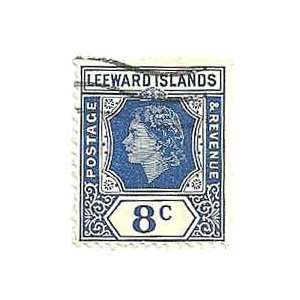  Cancelled 1900s Leeward Islands Postage Stamp: Everything 