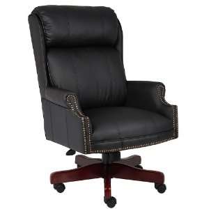 Boss High Back Leatherplus Executive Chair:  Home & Kitchen