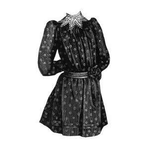  1891 Frock for Girl 4 6 Years Pattern 