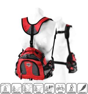 New 15L Multifunction Sports Waist Bag Hiking Climbing Fishing Travel 