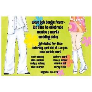  Disco Scene Party Invitations