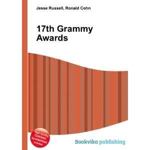  17th Grammy Awards: Ronald Cohn Jesse Russell: Books