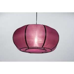  Cena Hanging Silk Lamp   Purple: Home Improvement
