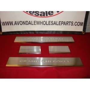  Jeep Grand Cherokee 2011 2012 Polished Door Sill Guards 