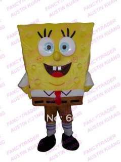 Premium Spongebob Mascot Costume Sponge bob Mascot Costume Fancy Dress 