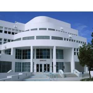 Art Deco Police Headquarters, South Beach, Miami Beach, Florida, USA 