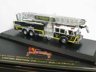 64 CODE 3 Jack Daniels Fire Brigade E One Ladder  