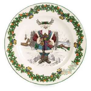  Spode Christmas Tree Norway Plate: Kitchen & Dining