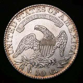 1822 Bust Half Dollar 0.110a   Beautiful AU++  