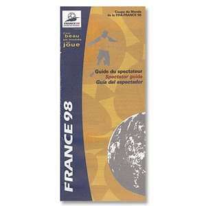  1998 World Cup Finals in France Spectator Guide: Sports 