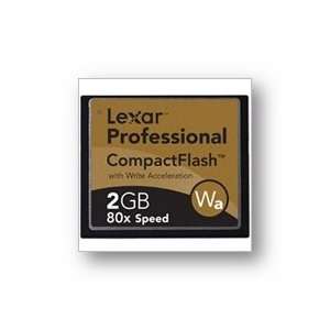  COMPACTFLASH CARD, 2GB, 80X SPEED: Computers & Accessories