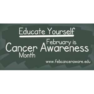   Banner   Cancer Prevention Month Educate Yourself 