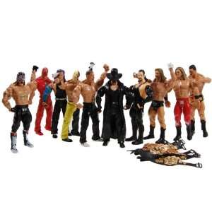  WWE Wrestlers Action Figures Set (10 Pack) [Toy]: Toys 