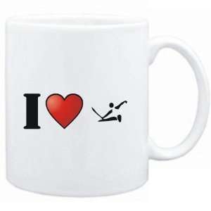  Mug White  I love Wushu   Silhouette  Sports Sports 