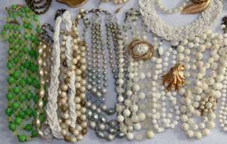 29 Necklaces 24 Clip earrings (a pair always counts as one piece) 10 