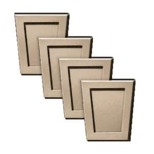  Builders Edge 4 x 4 1/2 Tan Polypropylene Gable Vent 