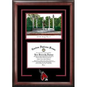  Ball State University Spirit Graduate Frame with Campus 