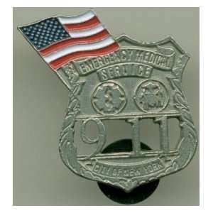  EMS 9 11 Memorial pin: Health & Personal Care