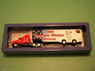 1998 OLYMPIC WINTER GAMES SEMI TRUCK 1/80 SCALE  