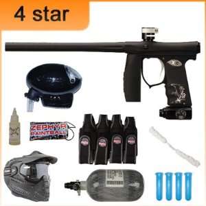  Invert Mini 4 Star Nitro Paintball Gun Package   Dust 