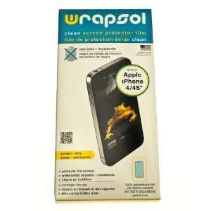  Wrapsol CLEAN Anti Fingerprint Screen Protector for Apple 