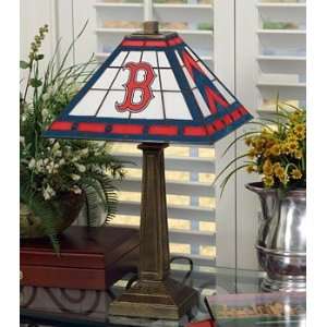  Boston Red Sox 23 Inch Stained Glass Mission Style Table 