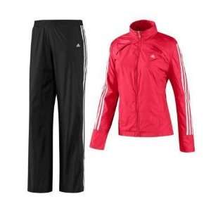  Adidas womens Climaproof 365 woven tracksuit Black Art Red 