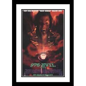 976 EVIL 32x45 Framed and Double Matted Movie Poster   Style B   1988