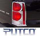 02 06 Cadillac Escalade ESV Putco Chrome tail light covers trim 